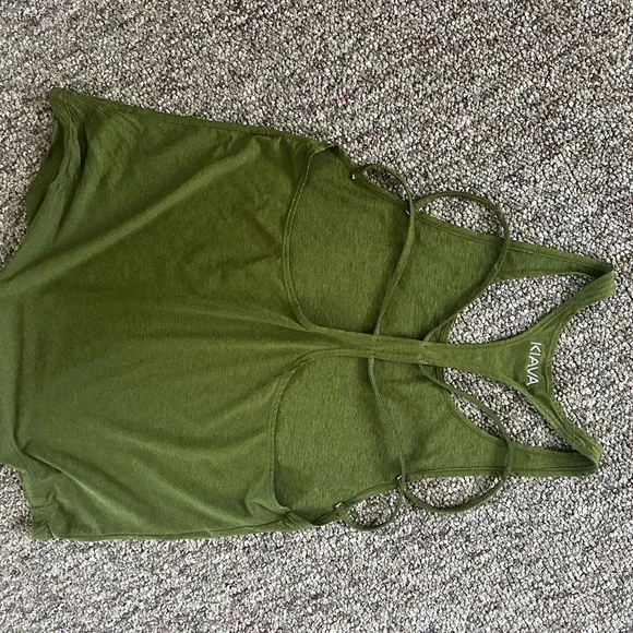 KIAVA Olive Green Tank Top - Picture 2 of 2